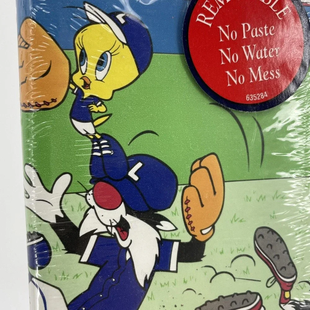 2pk Looney Tunes Baseball Self Stick Wall Border Sylvester Tweety Taz‎ TTFS2004B